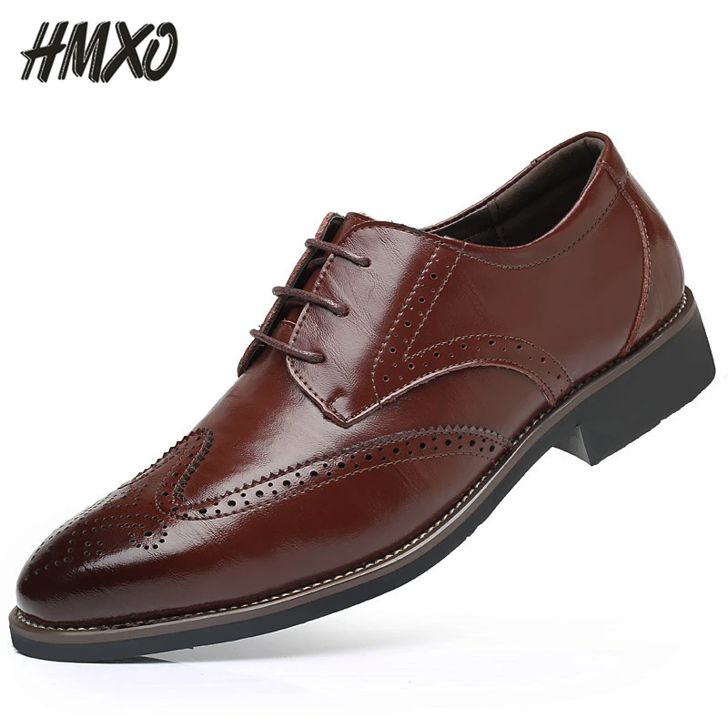 HMXO Business Formal Wear Men's Shoes Brock British Style Wedding Men's Casual Leather Shoes Retro Casual Men's Leather Shoes
HMXO Business Formal Wear Men's Shoes Brock British Style Wedding Men's Casual Leather Shoes Retro Casual Men's Leather Shoes