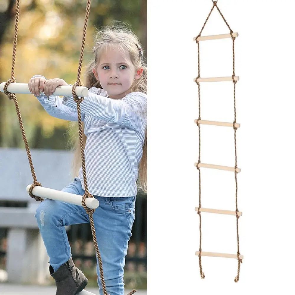Kids Fitness Toy Rope Ladder Multi Rungs Climbing Game Toy Outdoor Training Activity Safe Sports Rope
Kids Fitness Toy Rope Ladder Multi Rungs Climbing Game Toy Outdoor Training Activity Safe Sports Rope