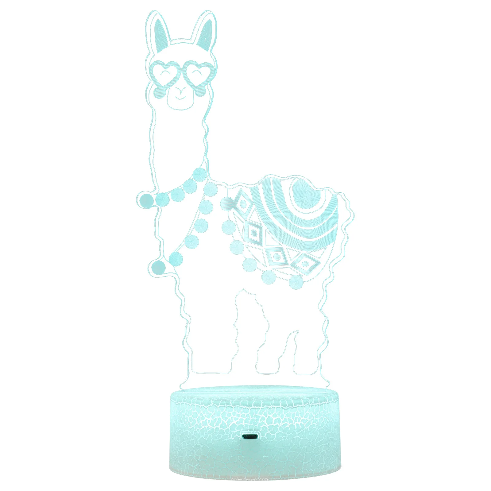 1pc Unique Alpaca Shaped Night Light Alpaca Modeling Design Lamp Night Lamp
1pc Unique Alpaca Shaped Night Light Alpaca Modeling Design Lamp Night Lamp