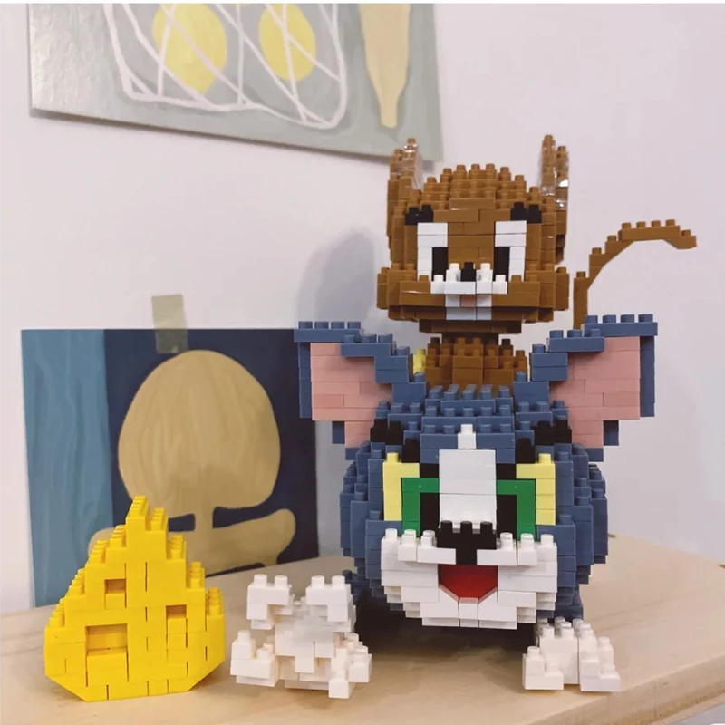 1449pcs Classic Cartoon Anime Diamond Building Blocks Cat and Mouse Model Mini Micro Bricks Toys for Gift
1449pcs Classic Cartoon Anime Diamond Building Blocks Cat and Mouse Model Mini Micro Bricks Toys for Gift