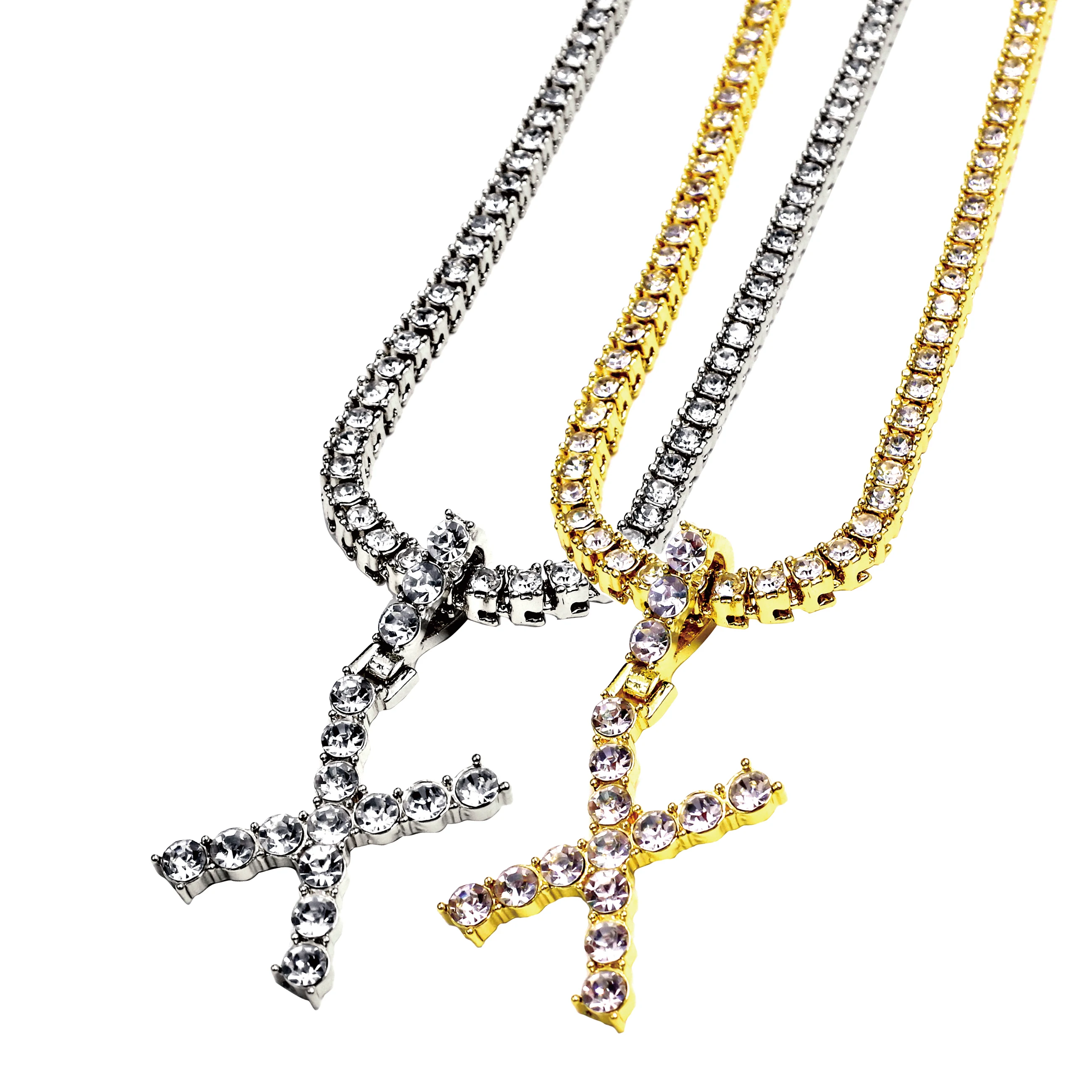 Tennis Chain Necklace For Men Women Letter Pendant 5MM Gold Silver 26 Letters A-Z Initial Alphabet Iced Out Hip Hop Jewelry 2021
Tennis Chain Necklace For Men Women Letter Pendant 5MM Gold Silver 26 Letters A-Z Initial Alphabet Iced Out Hip Hop Jewelry 2021