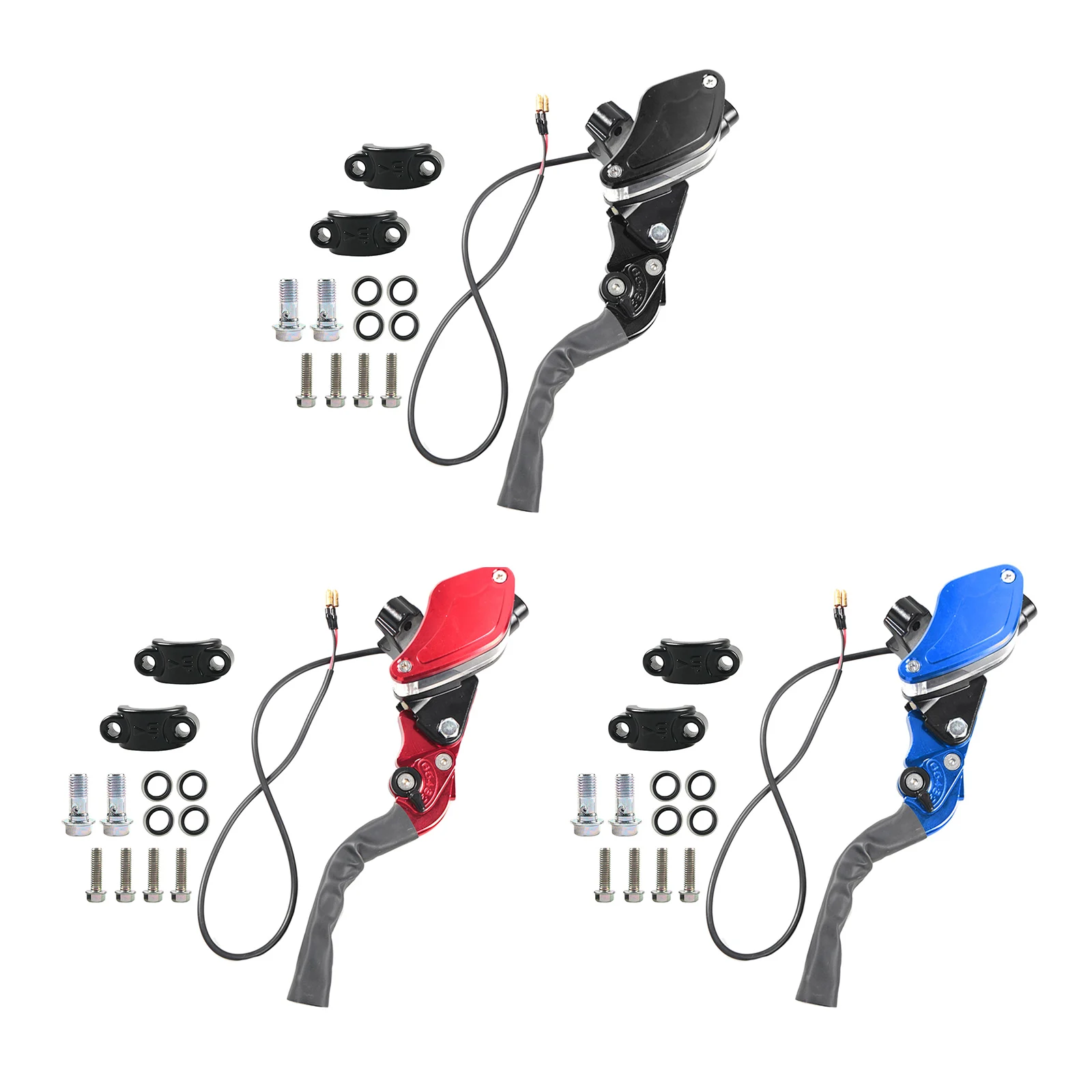 22mm CNC Aluminum Motorcycle Universal Handlebar Hydraulic Brake and Clutch Lever Set for 50cc-300cc Sport Bike Street Bike
22mm CNC Aluminum Motorcycle Universal Handlebar Hydraulic Brake and Clutch Lever Set for 50cc-300cc Sport Bike Street Bike
