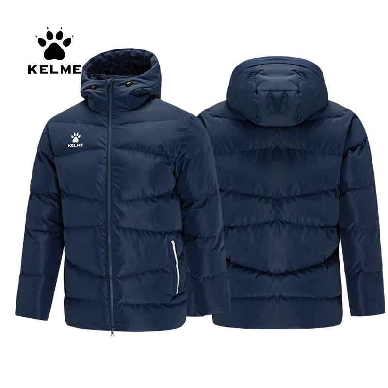 KELME Men's Winter Jacket Women Couple Hooded Warm Trainning Sport Clothing Cotton Padded Overcoat Winter Outwear 8061MF1001
KELME Men's Winter Jacket Women Couple Hooded Warm Trainning Sport Clothing Cotton Padded Overcoat Winter Outwear 8061MF1001