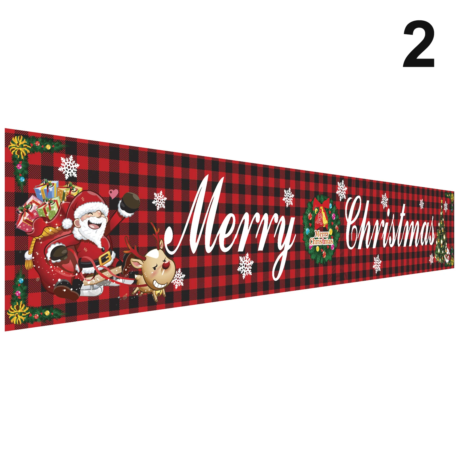 Outdoor Banner Flag Pulling Merry Christmas Letter Printed Cartoon Pattern Banner Waterproof PAK55
Outdoor Banner Flag Pulling Merry Christmas Letter Printed Cartoon Pattern Banner Waterproof PAK55