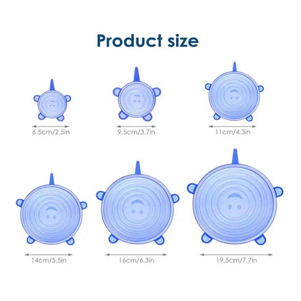 12pcs Silicone Stretch Lids Universal Lid Silicone Bowl Pot Lid Silicone Cover Pan Cooking Food Fresh Bowl Cover Kitchen Tools 
12pcs Silicone Stretch Lids Universal Lid Silicone Bowl Pot Lid Silicone Cover Pan Cooking Food Fresh Bowl Cover Kitchen Tools