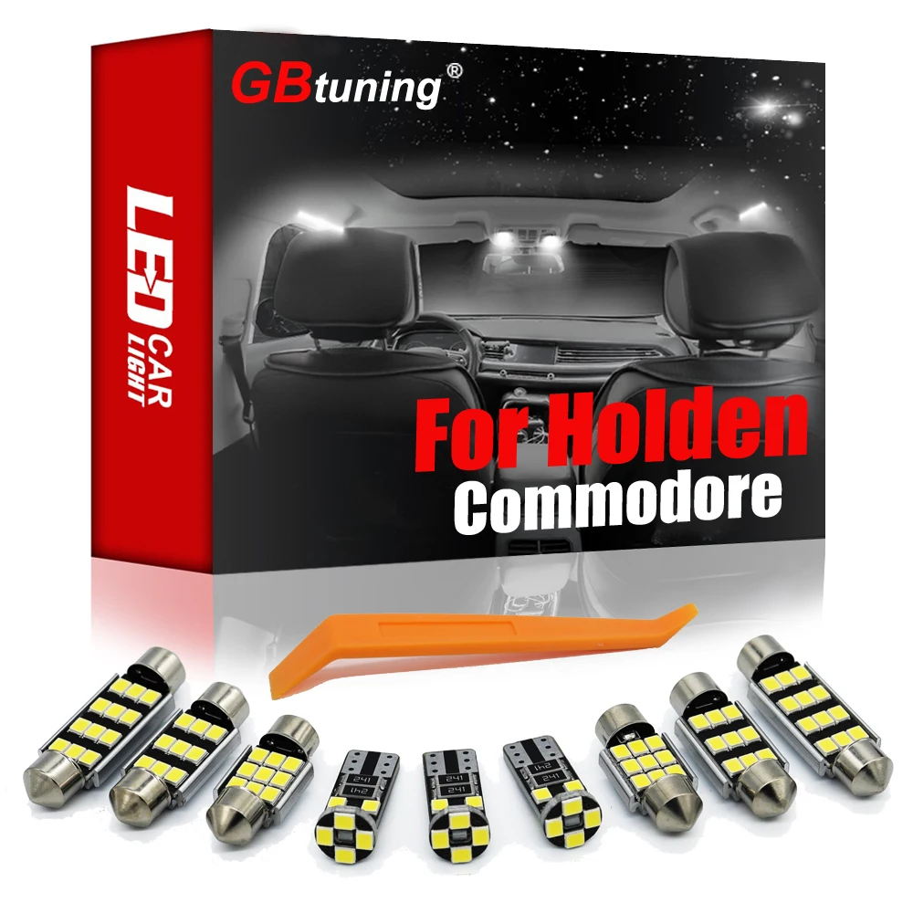 GBtuning Canbus Error Free LED 11PCS For Holden Commodore 2017+ Car Interior Dome Trunk Indoor Map Lamp Light Accessories Kit
GBtuning Canbus Error Free LED 11PCS For Holden Commodore 2017+ Car Interior Dome Trunk Indoor Map Lamp Light Accessories Kit