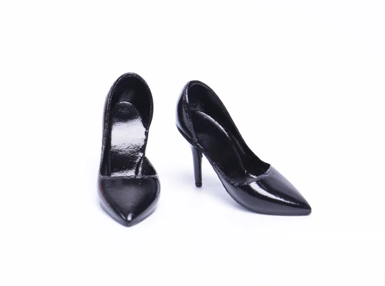 Фото В наличии коллекция 1/6 года женская обувь мягкая на высоком каблуке Phicen jiaou Doll