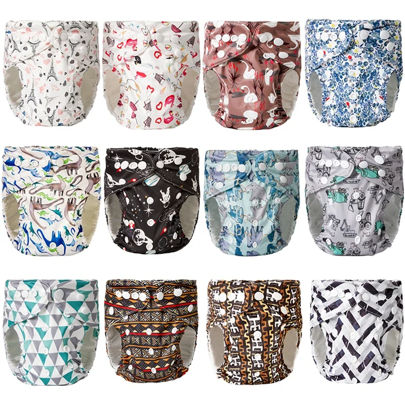 PatPat Baby Washable Breathable Adjustable Reusable Cloth Diaper 
PatPat Baby Washable Breathable Adjustable Reusable Cloth Diaper