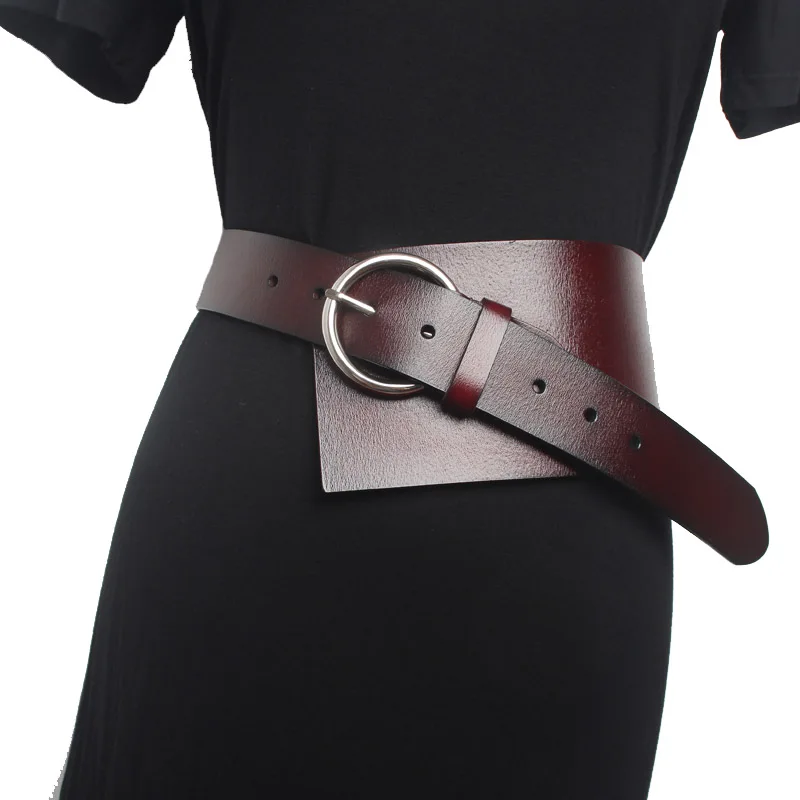Fashion Wide Belts For Women Luxury Genuine Leather Waist Corset Belt cummerbund Female Dress Belts Decorate waistband Accessory
Fashion Wide Belts For Women Luxury Genuine Leather Waist Corset Belt cummerbund Female Dress Belts Decorate waistband Accessory