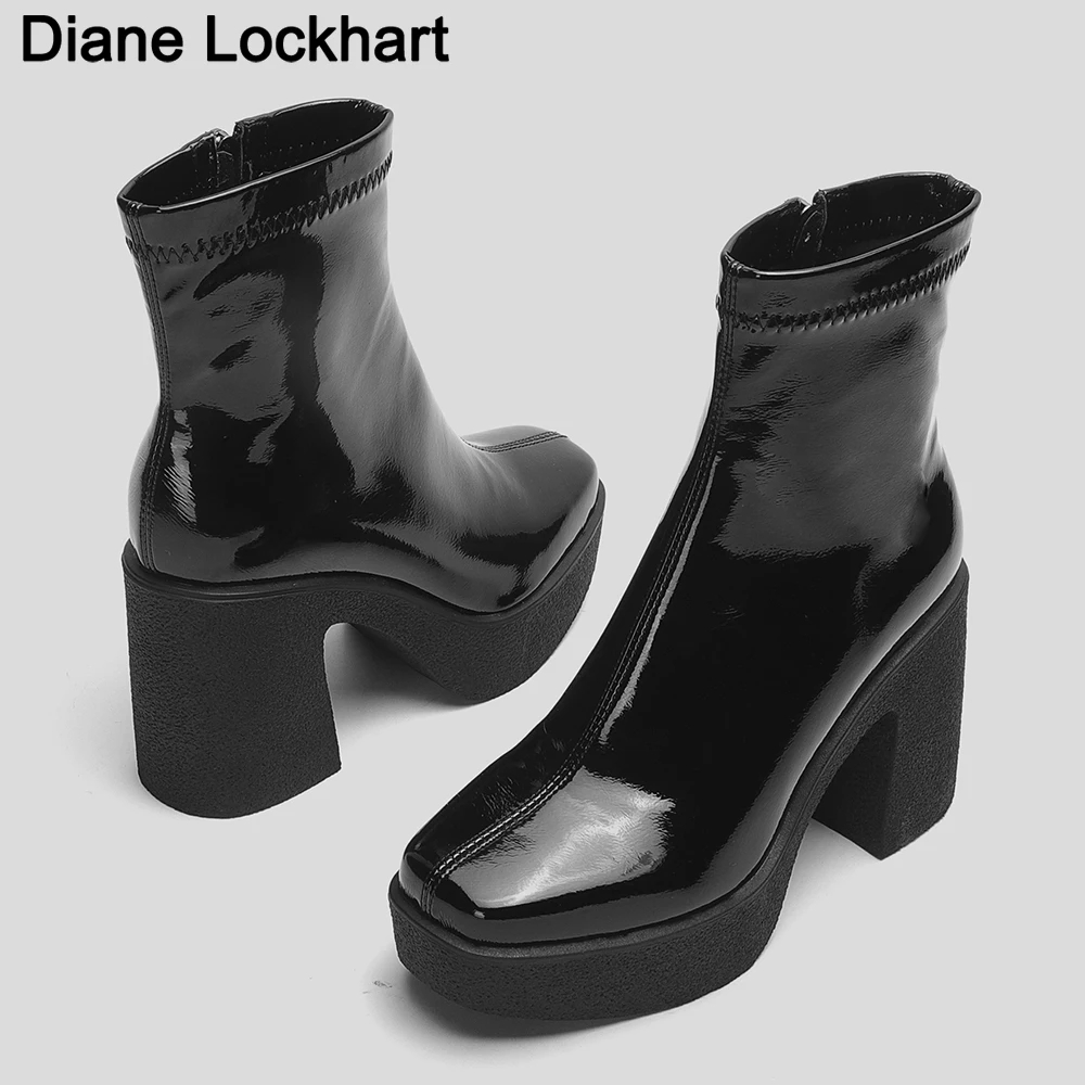 Brand Fashion Women Ankle Boots For Women Sexy Platform High Heel Boots Female Woman Autumn Winter Shoes Chaussure Femme 41 42 
Brand Fashion Women Ankle Boots For Women Sexy Platform High Heel Boots Female Woman Autumn Winter Shoes Chaussure Femme 41 42