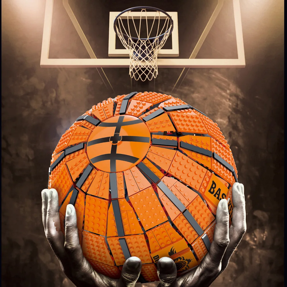 New Diy Basketball Ball Model Building Blocks Creative Moc Superstar Basketball Assembly Bricks Puzzle Boys Toys For Kids Gifts
New Diy Basketball Ball Model Building Blocks Creative Moc Superstar Basketball Assembly Bricks Puzzle Boys Toys For Kids Gifts