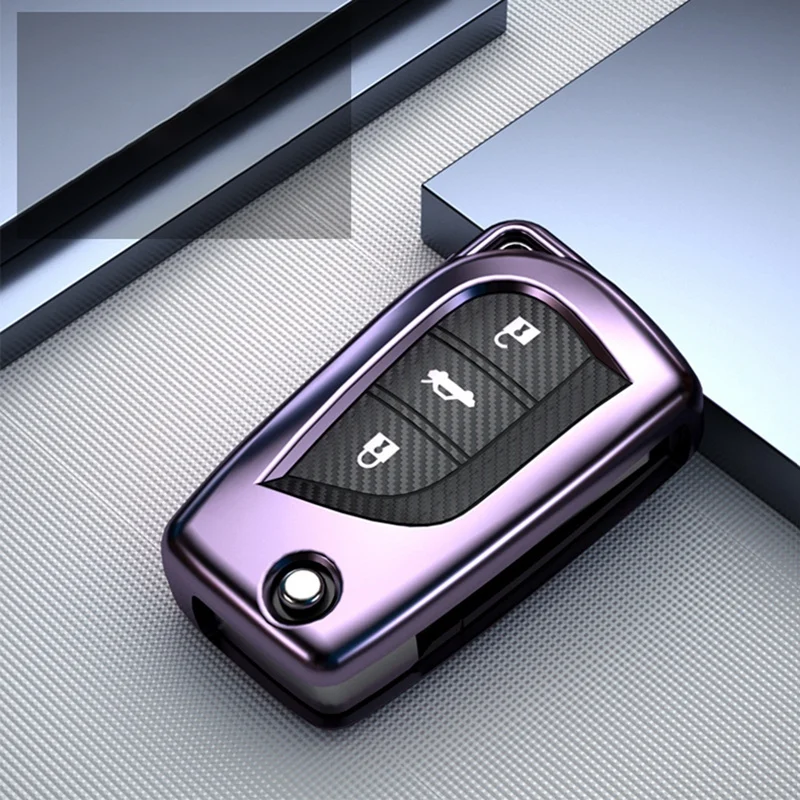 TPU Carbon Fiber Grain Remote Folding Filp Car Key Holder Full Protect Cover Case Shell For Toyota Rav4 Hilux
TPU Carbon Fiber Grain Remote Folding Filp Car Key Holder Full Protect Cover Case Shell For Toyota Rav4 Hilux