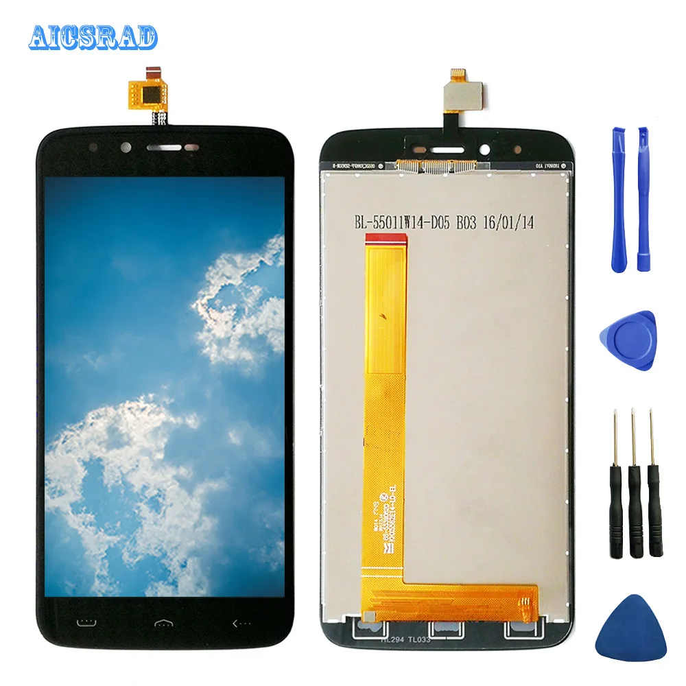 5 ''Новый для Homtom HT50 ЖК дисплей сенсорный экран сборка + Инструменты клейкая
