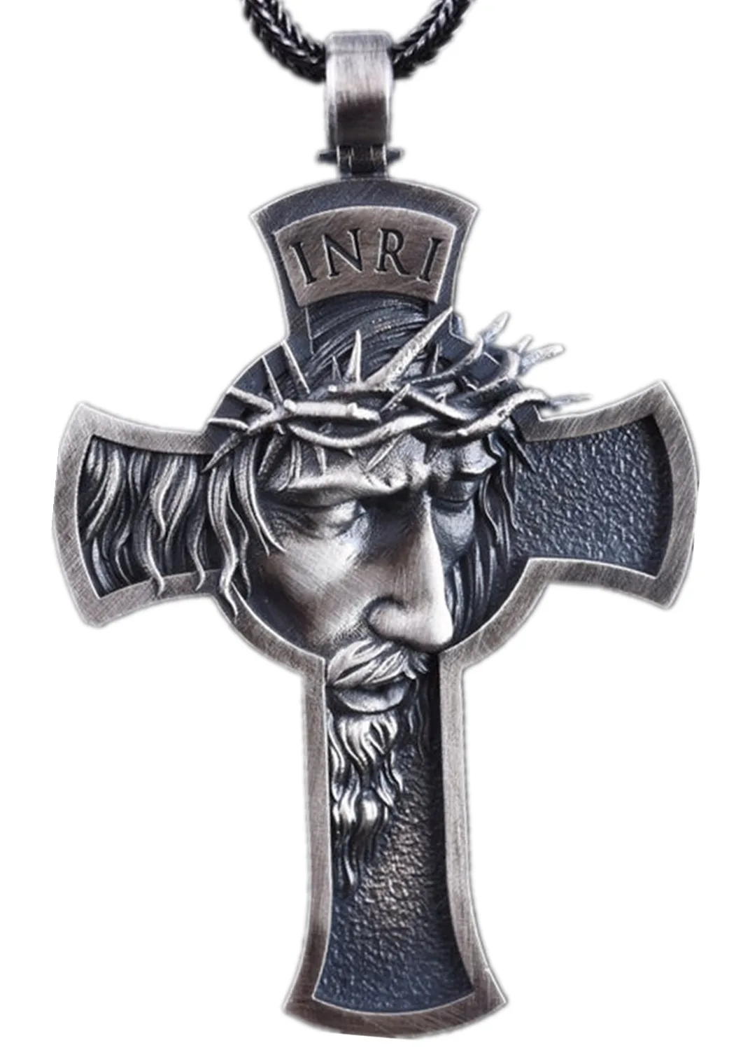 Hot Sale Jesus Necklace Women Men Jewelry Gold Silver Color Crucifix Jesus Cross Pendant Charm Necklace Jewelry
Hot Sale Jesus Necklace Women Men Jewelry Gold Silver Color Crucifix Jesus Cross Pendant Charm Necklace Jewelry