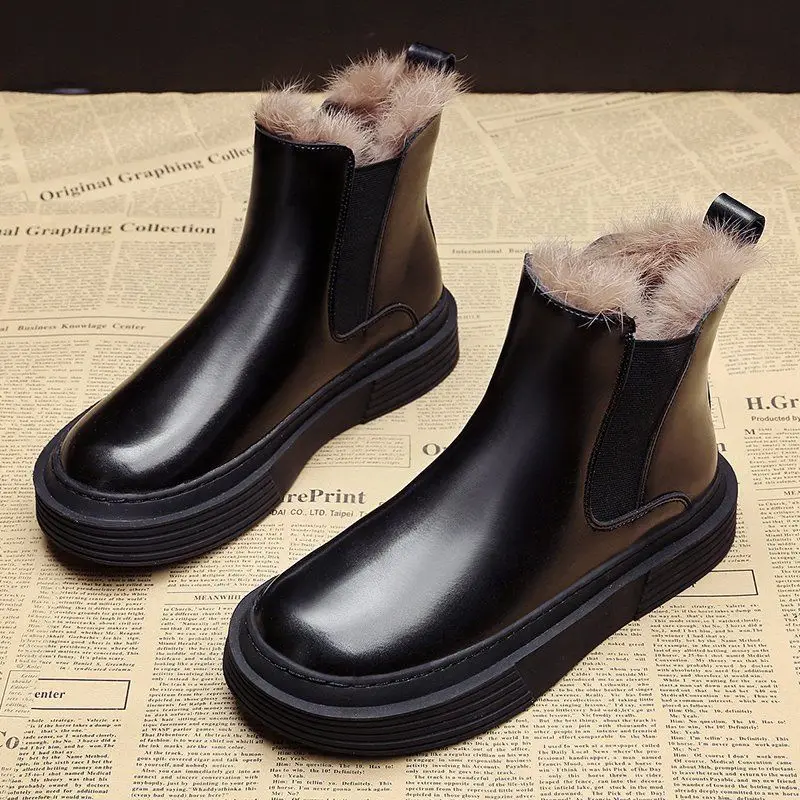 Women Winter Boots Boots Chunky Boots Women Winter Shoes Ankle Boots Black Female Autumn Fashion Platform Booties botas de mujer
Women Winter Boots Boots Chunky Boots Women Winter Shoes Ankle Boots Black Female Autumn Fashion Platform Booties botas de mujer