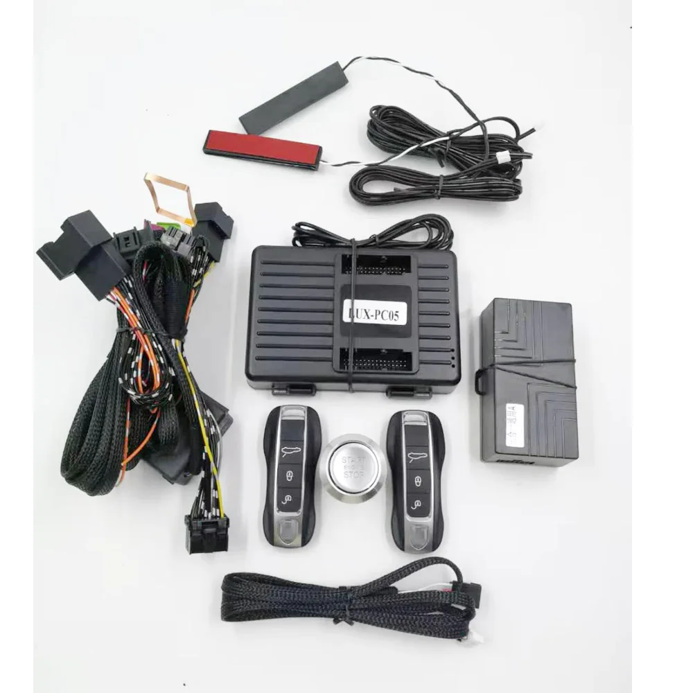 For 05-12 Porsche/Boxster/Cayman/911/Panamera/ Car Add Push to Start Stop System Remote Start and PKE Keyless GO Entry CAN BUS
For 05-12 Porsche/Boxster/Cayman/911/Panamera/ Car Add Push to Start Stop System Remote Start and PKE Keyless GO Entry CAN BUS