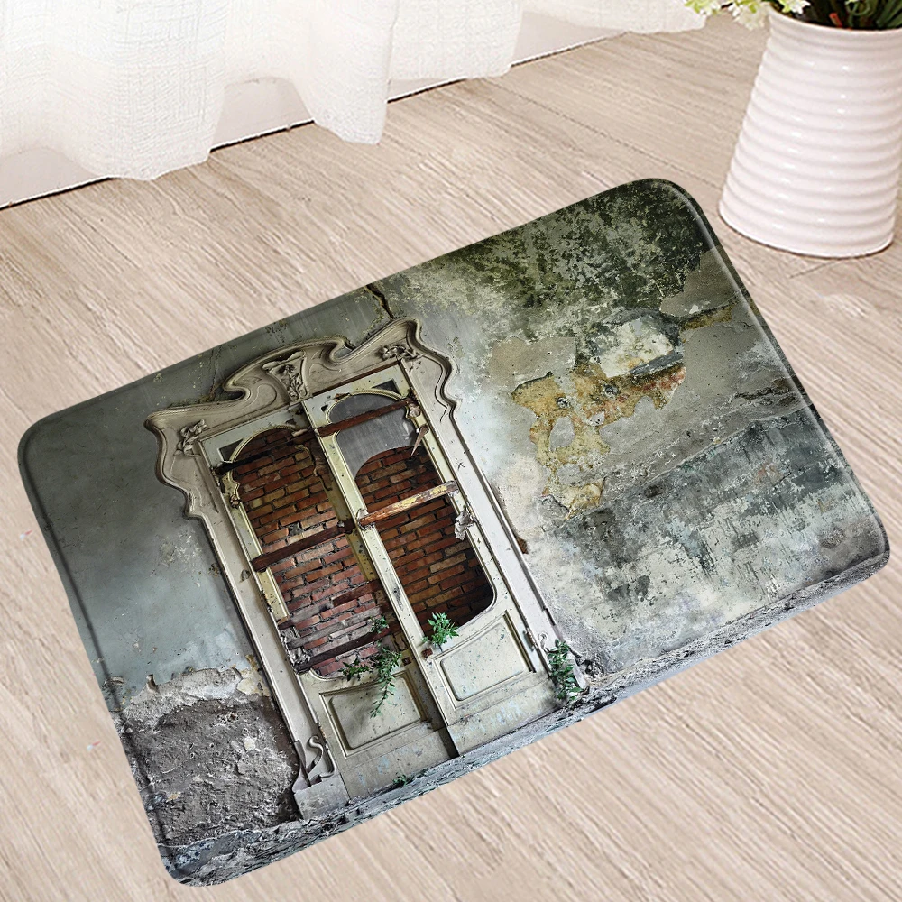 Old Fashioned Wooden Door Bath Mat Retro Brick Wall Absorbent Non-Slip Mat Floor Shower Toilet Carpet Pedal Doormat Bathroom Rug
Old Fashioned Wooden Door Bath Mat Retro Brick Wall Absorbent Non-Slip Mat Floor Shower Toilet Carpet Pedal Doormat Bathroom Rug
