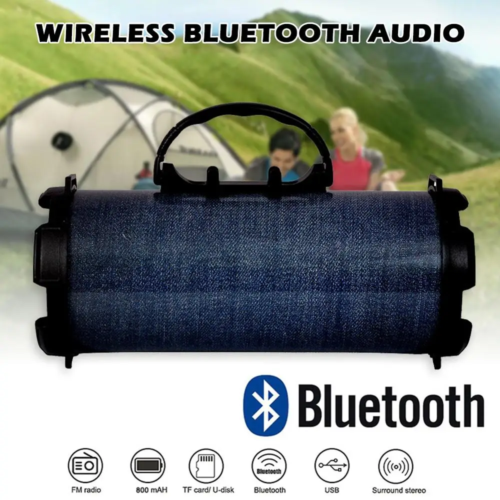4-6H Wireless Bluetooth Speaker Waterproof Portable Outdoor Mini Column Loudspeaker Sport Hifi Boombox Stereo Fm Subwoofer
4-6H Wireless Bluetooth Speaker Waterproof Portable Outdoor Mini Column Loudspeaker Sport Hifi Boombox Stereo Fm Subwoofer