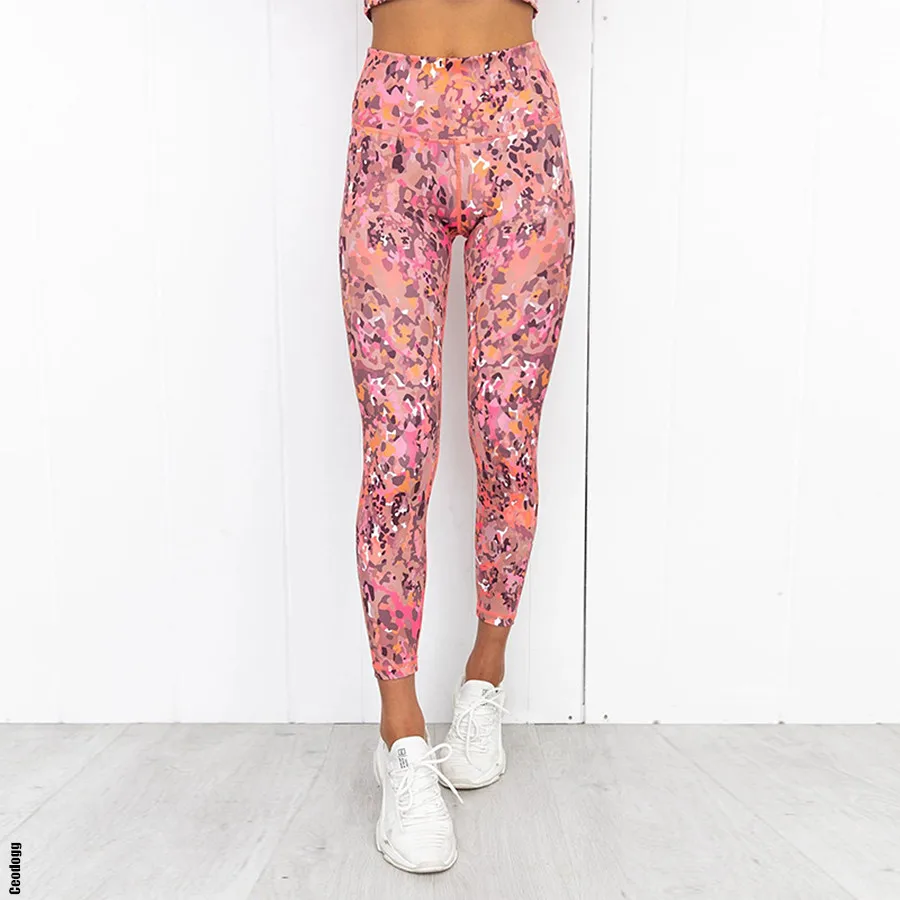 Floral Print Fitness Women Yoga Leggings Push Up Gym Fitness High Waist Workout Leggings Sunset Blush Stripe High Waist Tights 
Floral Print Fitness Women Yoga Leggings Push Up Gym Fitness High Waist Workout Leggings Sunset Blush Stripe High Waist Tights
