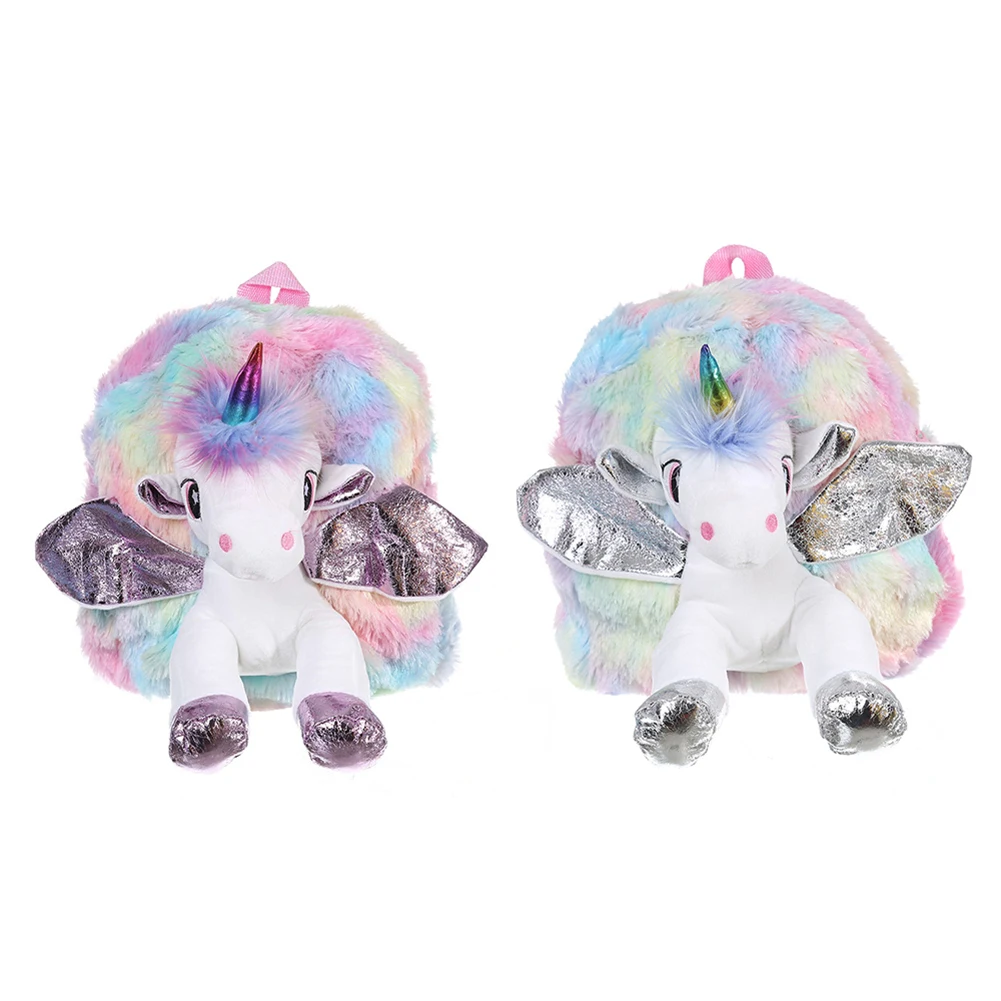 Children's Backpack Cute Unicorn Fur Backpacks Kids Zipper Schoolbag Mini Kid Toy Doll Knapsacks For Kindergarten New Plush Bag
Children's Backpack Cute Unicorn Fur Backpacks Kids Zipper Schoolbag Mini Kid Toy Doll Knapsacks For Kindergarten New Plush Bag