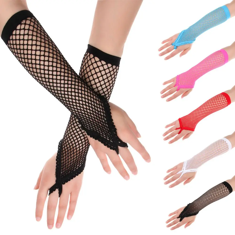 Women Sexy Net Breathable Solid Lace Mittens Long Gloves Fingeless Gloves Mesh Fishnet Gloves
Women Sexy Net Breathable Solid Lace Mittens Long Gloves Fingeless Gloves Mesh Fishnet Gloves