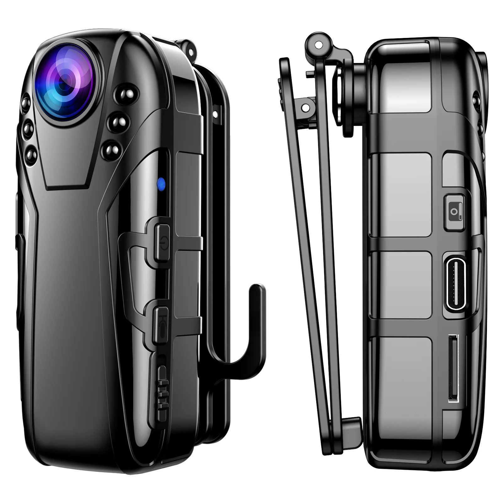 Boblov L02 1080P Infrared night vision Full HD Lens Mini Camera Dash Cam Small Camcorder 125 degrees wide angle Bodycam Police
Boblov L02 1080P Infrared night vision Full HD Lens Mini Camera Dash Cam Small Camcorder 125 degrees wide angle Bodycam Police