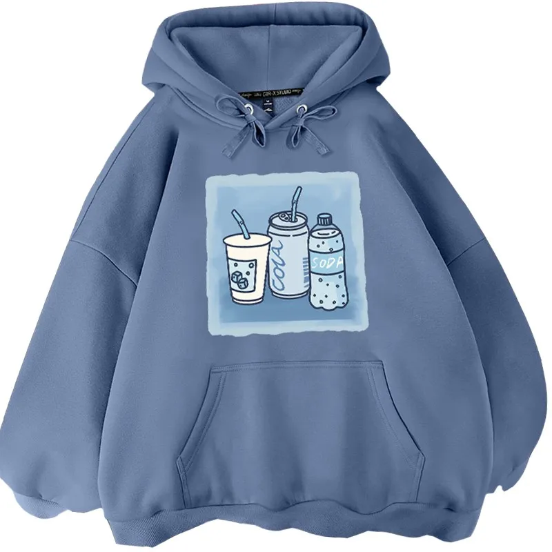 Spring Autumn Thin Casual Pure Cotton Women Hoody Sweatshirt Print Cartoon Cute Purple Donut Orange Space Bunny Pullover Female
Spring Autumn Thin Casual Pure Cotton Women Hoody Sweatshirt Print Cartoon Cute Purple Donut Orange Space Bunny Pullover Female