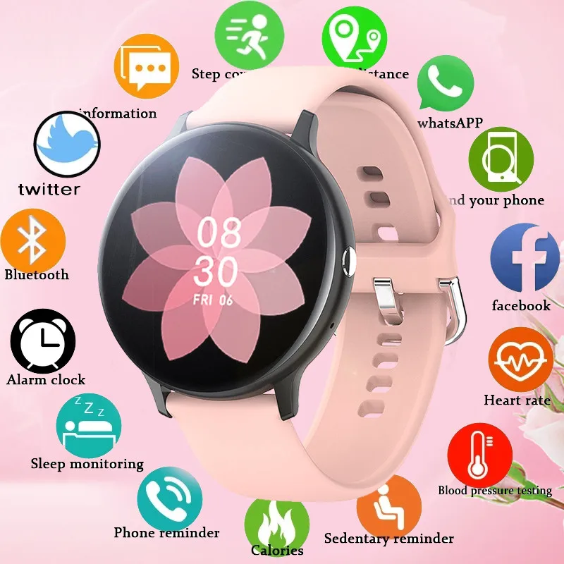 2020 New Smart watch Ladies men Full touch fitness tracker Blood pressure sleep smart clock ladies smartwatch forxiaomi 
2020 New Smart watch Ladies men Full touch fitness tracker Blood pressure sleep smart clock ladies smartwatch forxiaomi