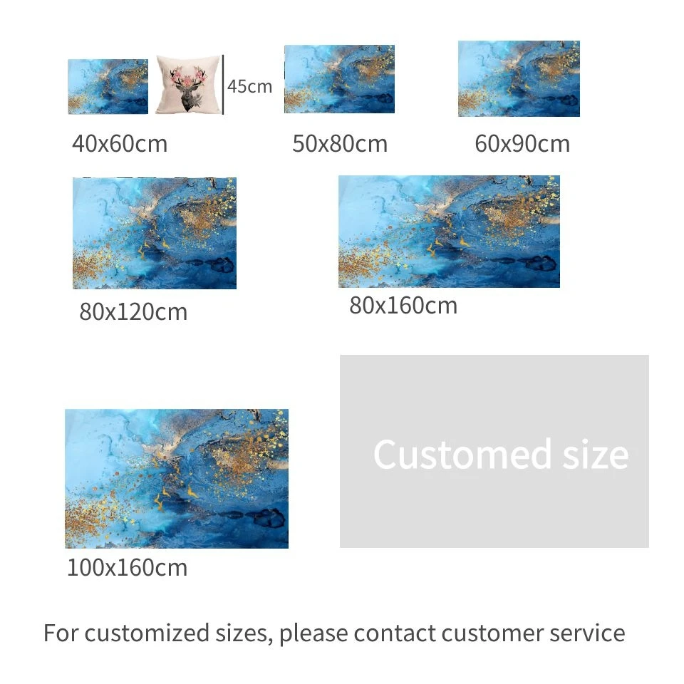 Nordic Abstract Landscape Blue Carpet Polyester Area Rug For Bedroom Bathroom Rugs Coffee Table Mat Living Room Chair Mat Luxury
Nordic Abstract Landscape Blue Carpet Polyester Area Rug For Bedroom Bathroom Rugs Coffee Table Mat Living Room Chair Mat Luxury
