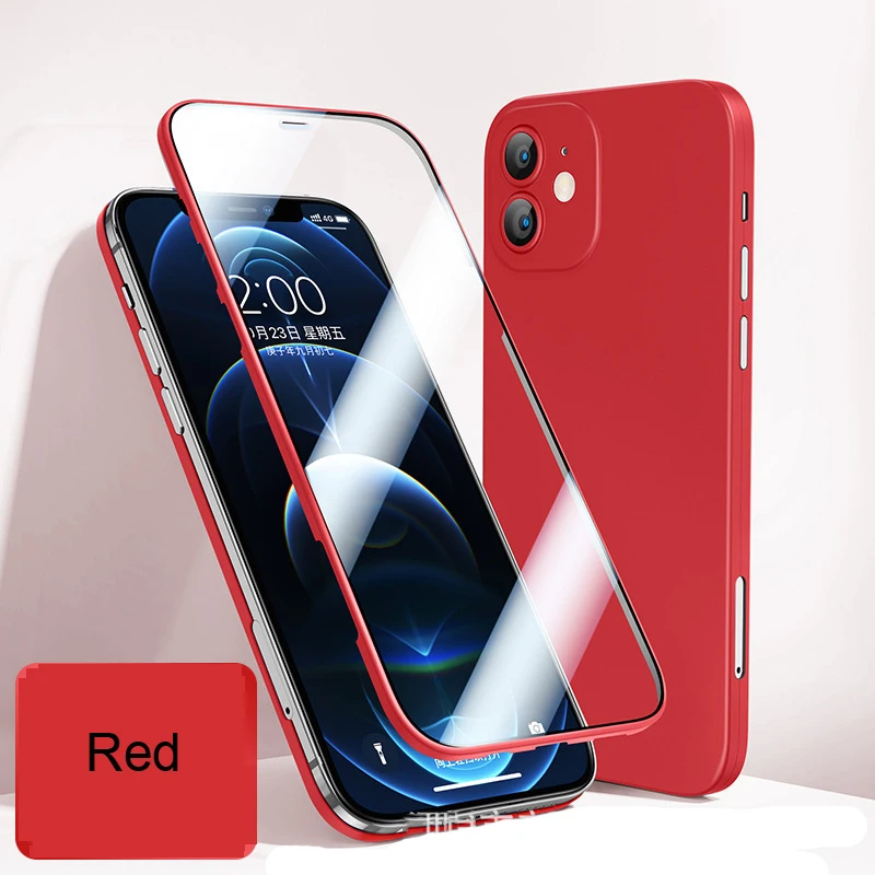 Tempered Glass Ultra-thin Phone Case for Phone Cases 12Pro Max Mini All-in-one All-inclusive Protective Cover
Tempered Glass Ultra-thin Phone Case for Phone Cases 12Pro Max Mini All-in-one All-inclusive Protective Cover