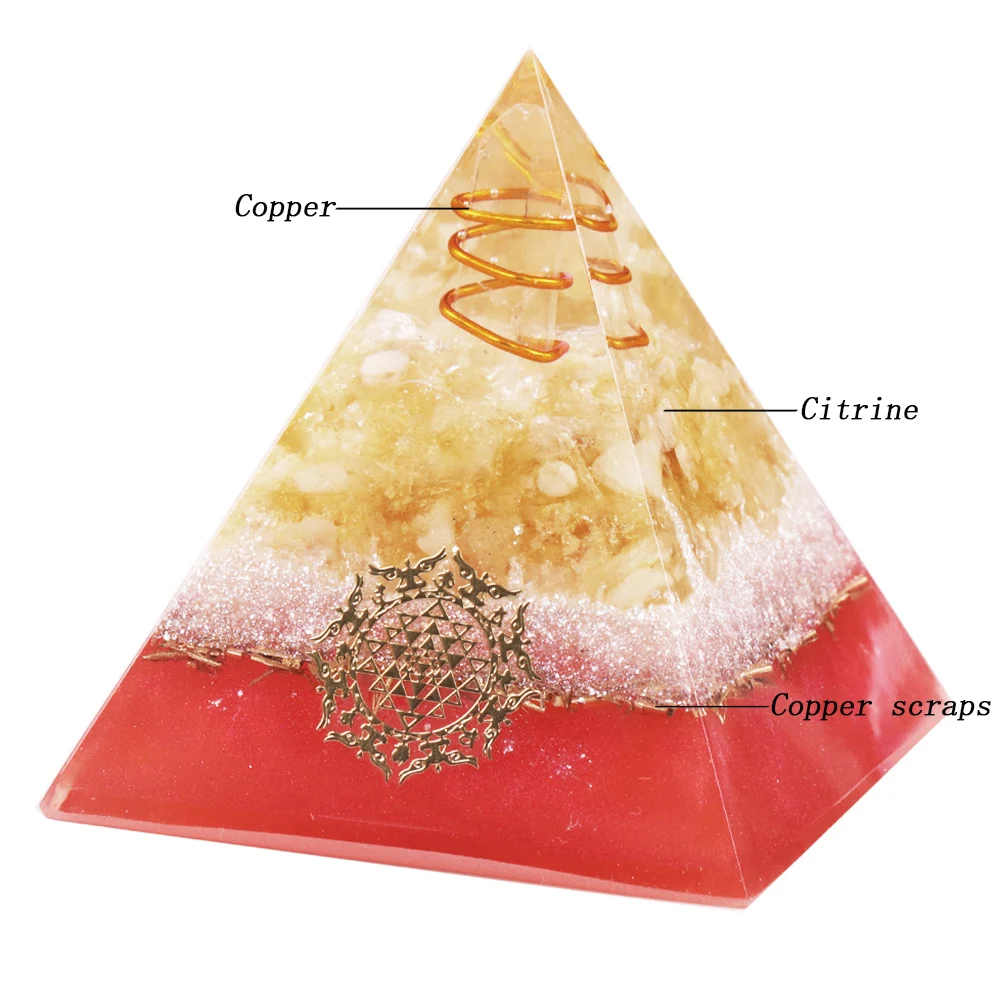 Healing Crystal Orgone Pyramid With Copper Wire Energy Generator For Emf Protection Mediation Home Office Decor
Healing Crystal Orgone Pyramid With Copper Wire Energy Generator For Emf Protection Mediation Home Office Decor