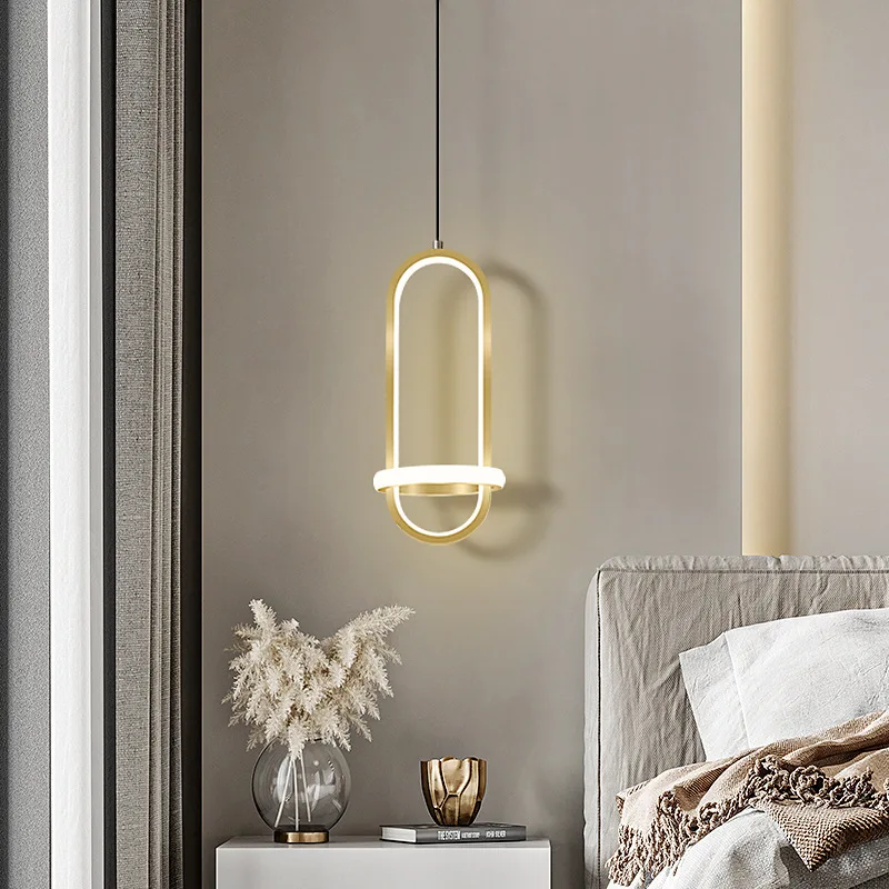 LED Chandelier Restaurant Bar Counter Bedroom Bedside Chandelier Nordic Golden Oval 21W Dining Room Furniture
LED Chandelier Restaurant Bar Counter Bedroom Bedside Chandelier Nordic Golden Oval 21W Dining Room Furniture