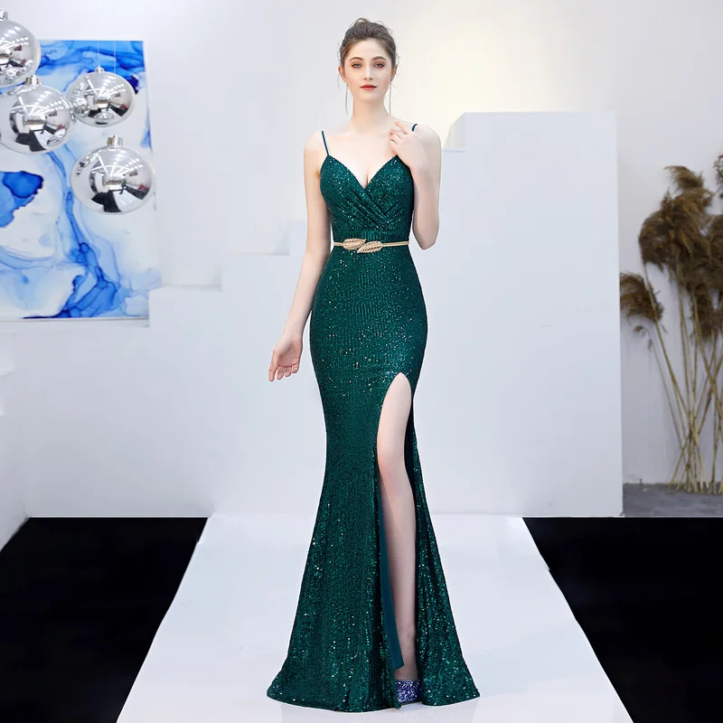 Summer Style Ladies Skirt Sleeveless Sling Party Solid Color Fashion Temperament Was Thin Performance Fishtail Woman Skirt WE313
Summer Style Ladies Skirt Sleeveless Sling Party Solid Color Fashion Temperament Was Thin Performance Fishtail Woman Skirt WE313