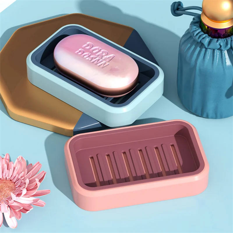 Bathroom Soap Dish Plate Storage Rack Soap Case Drain Container Soap Box Bathroom Plastic Soap Holder Dispenser
Bathroom Soap Dish Plate Storage Rack Soap Case Drain Container Soap Box Bathroom Plastic Soap Holder Dispenser
