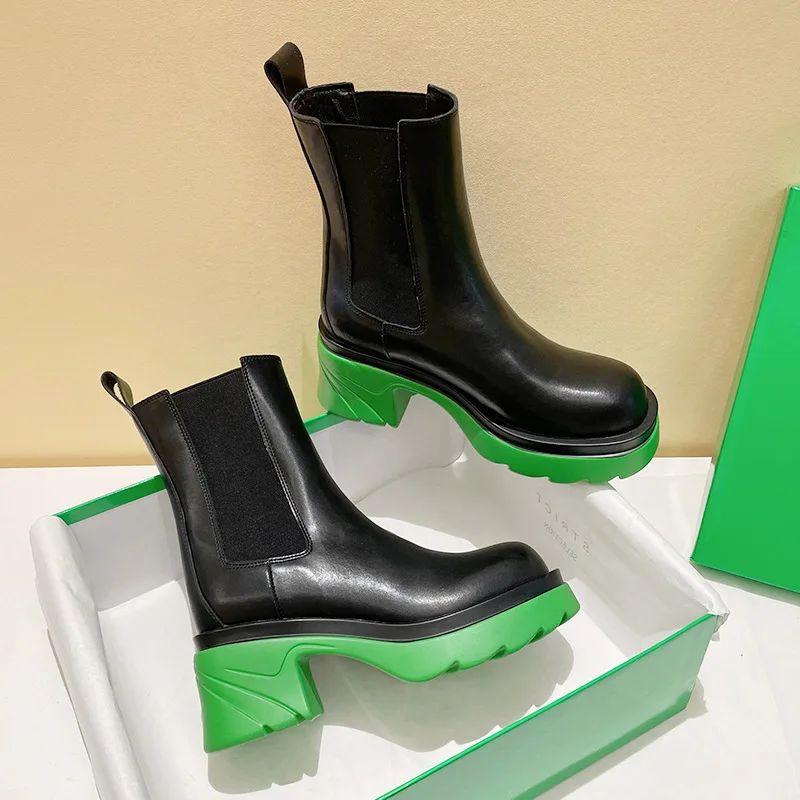 New women's Short Boots Winter Shoes Round Toe Ankle Boots Fashion High Heel Boots Woman Casual Footwear For 2021 Chelsea Boots 
New women's Short Boots Winter Shoes Round Toe Ankle Boots Fashion High Heel Boots Woman Casual Footwear For 2021 Chelsea Boots