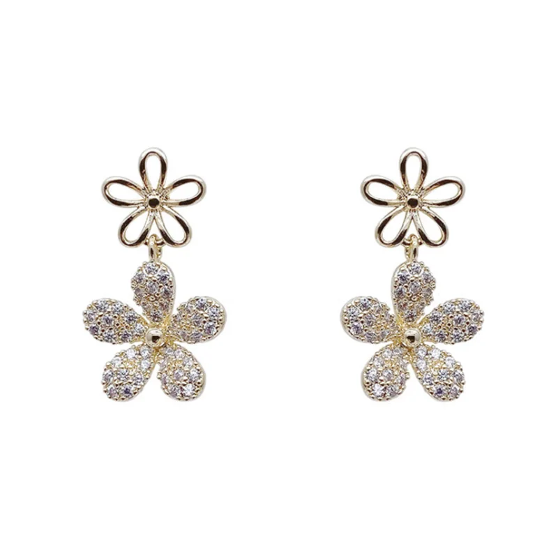 All-match Golden Small Fresh Flower Earrings, Sweet and Fairy Temperament, Women's Holiday Gifts, Jewelry Wholesale
All-match Golden Small Fresh Flower Earrings, Sweet and Fairy Temperament, Women's Holiday Gifts, Jewelry Wholesale
