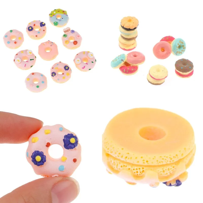 5/10 pcs Dollhouse Miniature Food Cute Resin Cream Donuts Macaroon Doll Accessories Toys DIY Decorative Accessories
5/10 pcs Dollhouse Miniature Food Cute Resin Cream Donuts Macaroon Doll Accessories Toys DIY Decorative Accessories