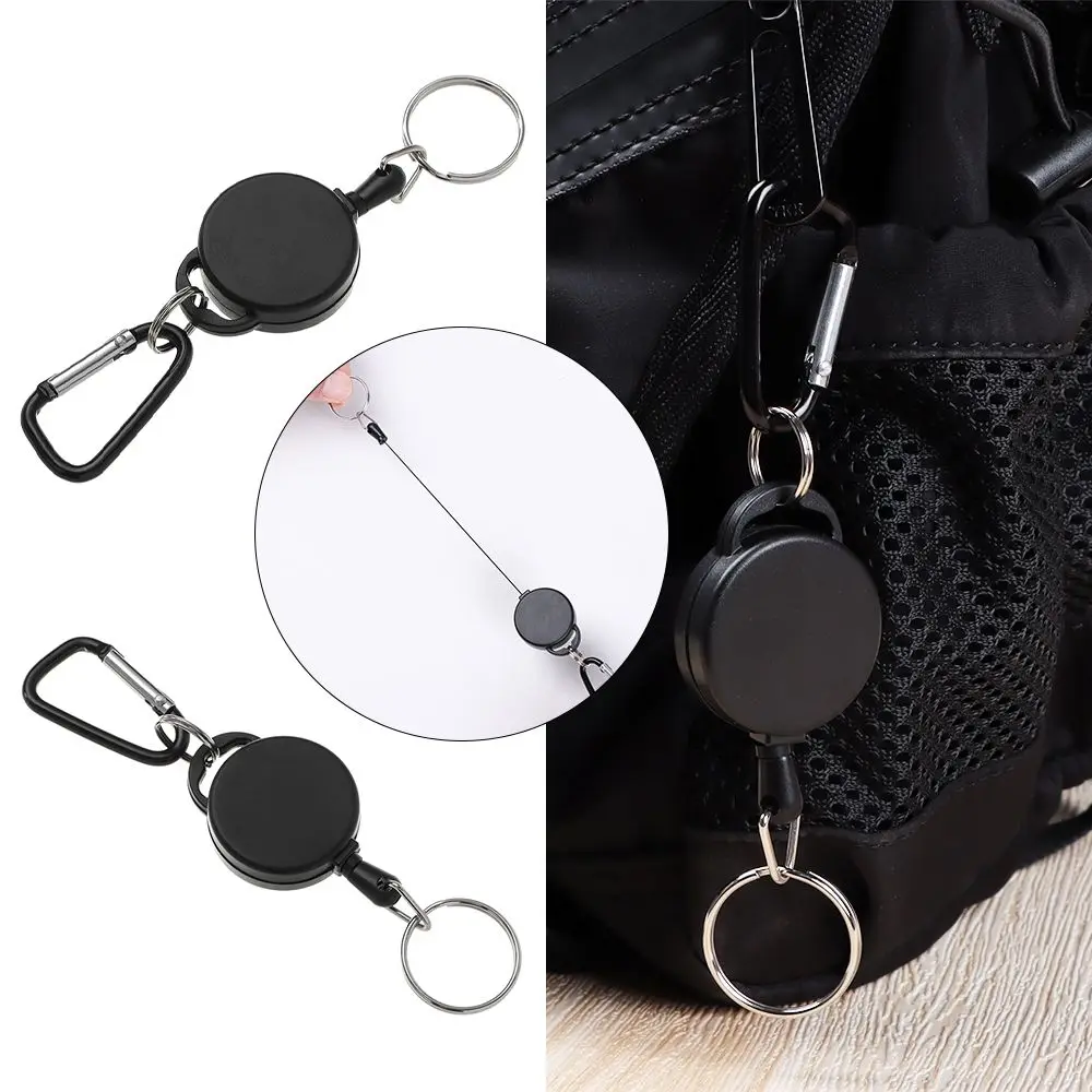 Quality Retractable Key Chain Tools Outdoor Sports Telescopic Burglar KeyChain Carabiner Tactical Keychain Wire Rope
Quality Retractable Key Chain Tools Outdoor Sports Telescopic Burglar KeyChain Carabiner Tactical Keychain Wire Rope
