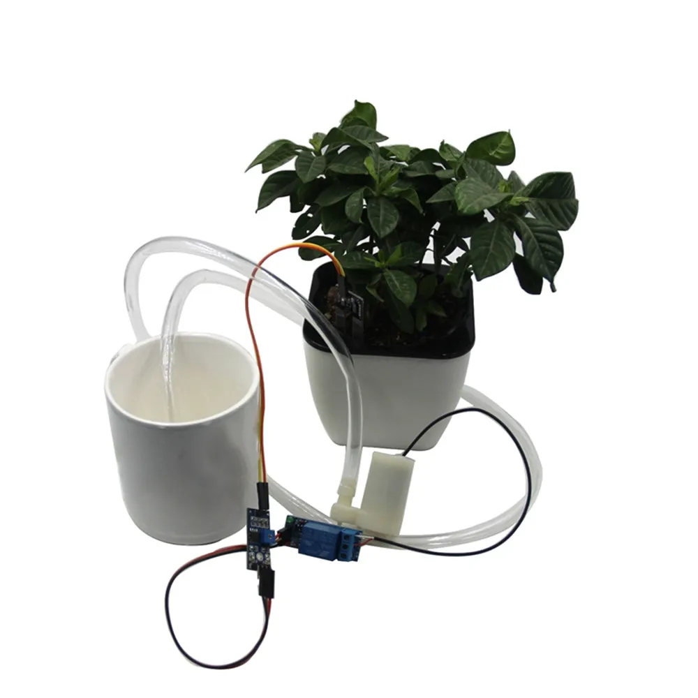 Irrigation Module DIY Kit Set Soil Moisture Detection Automatic Watering Pumping USB Power Line Silicone Software
Irrigation Module DIY Kit Set Soil Moisture Detection Automatic Watering Pumping USB Power Line Silicone Software