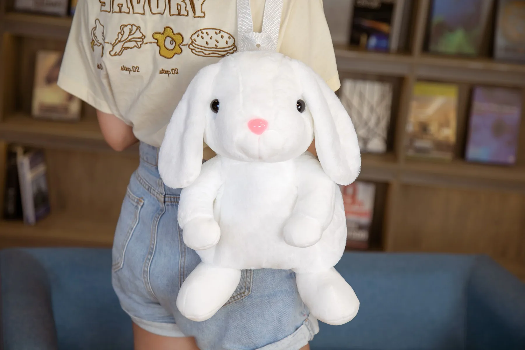 Girls School Bags Plush Backpacks for Women Rabbit Long Ear Bunny Bag Plushie Plush Toy Furry Bag Animal Backpack Women Backpack
Girls School Bags Plush Backpacks for Women Rabbit Long Ear Bunny Bag Plushie Plush Toy Furry Bag Animal Backpack Women Backpack