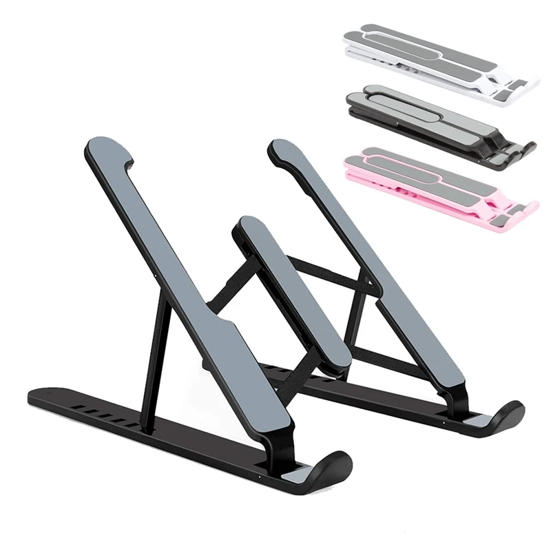 Universal Laptop Stand Adjustable Notebook Holder for Macbook Non-slip Foldable Cooling Base Bracket for Laptop/Tablet/phone
Universal Laptop Stand Adjustable Notebook Holder for Macbook Non-slip Foldable Cooling Base Bracket for Laptop/Tablet/phone