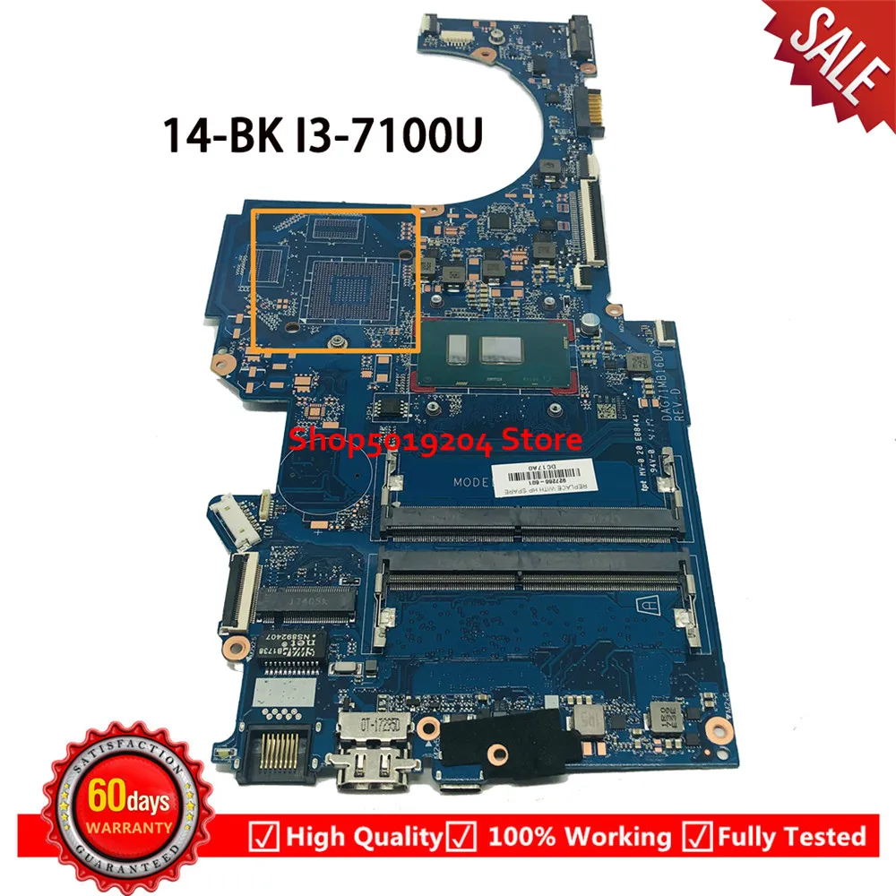 Материнская плата для ноутбука HP PAVILION 14-BK 14-BP DAG71MB16D0 с детской полностью протестированной материнской платой 927266-601 927266-501 927266-001
Материнская плата для ноутбука HP PAVILION 14-BK 14-BP DAG71MB16D0 с детской полностью протестированной материнской платой 927266-601 927266-501 927266-001