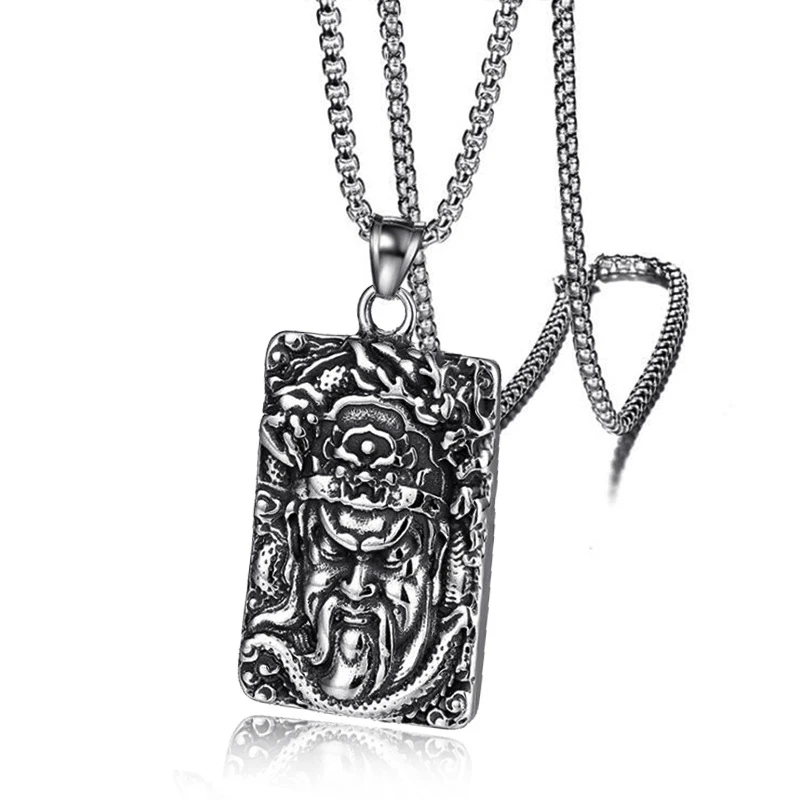 Punk Stainless Steel Necklaces Fashion Geometric Cross Axe Pandant Necklace Design for Women Man Party Jewelry Gift
Punk Stainless Steel Necklaces Fashion Geometric Cross Axe Pandant Necklace Design for Women Man Party Jewelry Gift