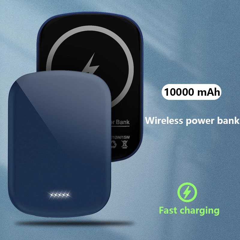 2021 New 10000mAh Magnetic Wireless Power Bank 15W Mobile Phone Fast Charger For iPhone 12 13 Pro Max External auxiliary battery
2021 New 10000mAh Magnetic Wireless Power Bank 15W Mobile Phone Fast Charger For iPhone 12 13 Pro Max External auxiliary battery