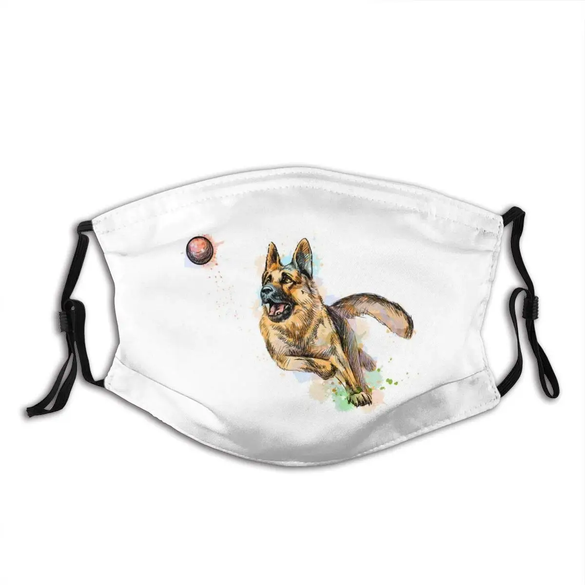 German Shepherd Dog Playing And Catching A Ball Animal Print Washable Cloth Scarf Face Mask Bandana Balaclava Breathable
German Shepherd Dog Playing And Catching A Ball Animal Print Washable Cloth Scarf Face Mask Bandana Balaclava Breathable