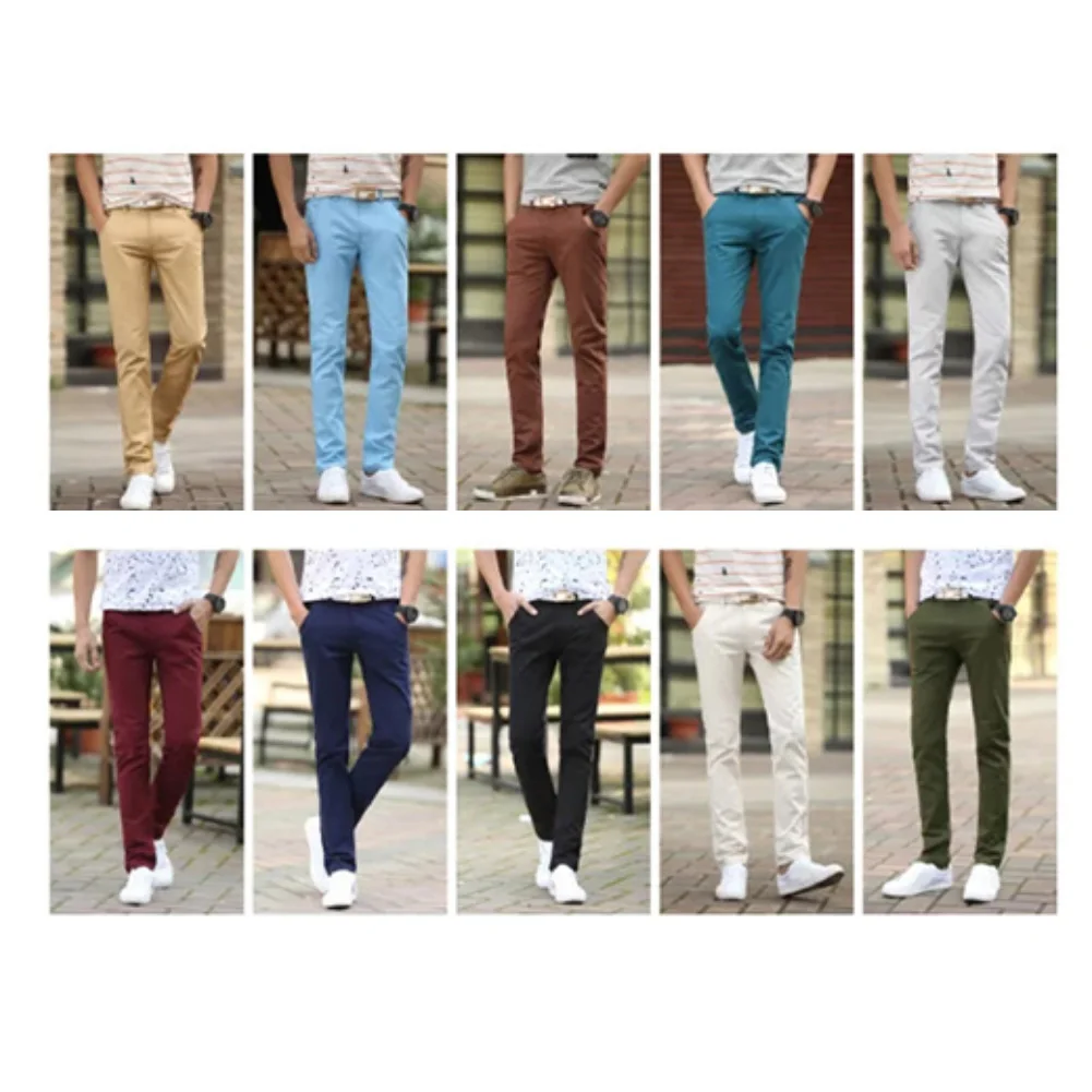 Casual Men Solid Color Pockets Cotton Long Pants Plus Size Straight Trousers Autumn Men Long Suit Pants Slim Business
Casual Men Solid Color Pockets Cotton Long Pants Plus Size Straight Trousers Autumn Men Long Suit Pants Slim Business