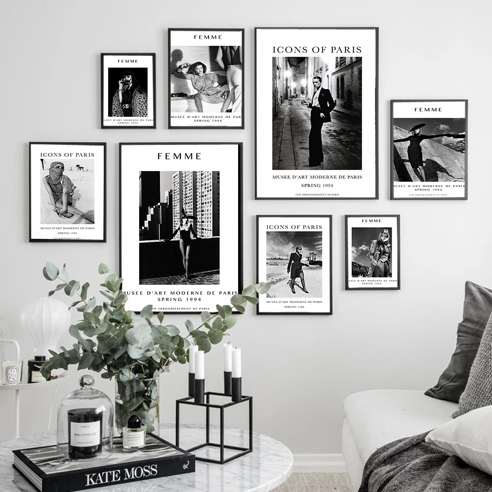 Fashion Smoking Woman Poster And Print Super Model Wall Art Canvas Painting Black White Vogue Picture For Living Room Home Decor
Fashion Smoking Woman Poster And Print Super Model Wall Art Canvas Painting Black White Vogue Picture For Living Room Home Decor