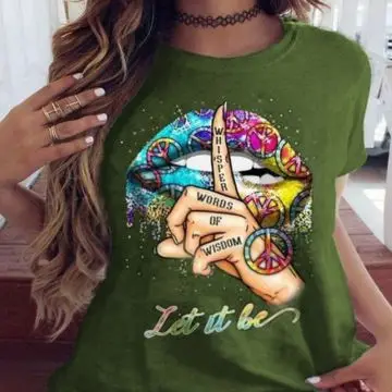 2021 New Style T-shirt Sexy Lips Printed Ladies T-Shirt Summer Short Sleeved Round Neck Tees Top Clothing
2021 New Style T-shirt Sexy Lips Printed Ladies T-Shirt Summer Short Sleeved Round Neck Tees Top Clothing