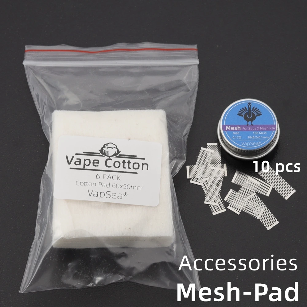 BR VapSea Zeus X / сетка RTA Coil/сетка испаритель из пирекса стеклянная трубка лампа в форме