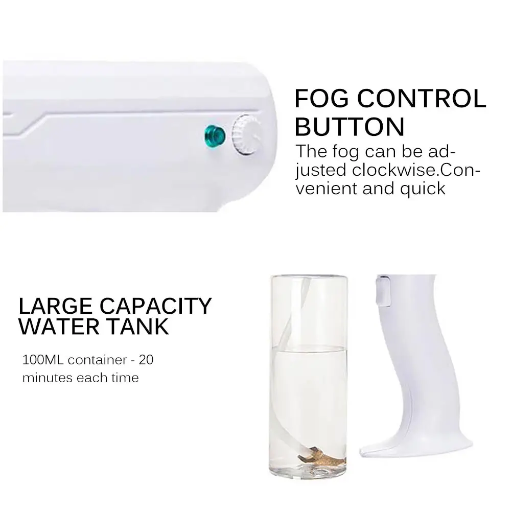 Handheld Atomizing Sprayer Blue Light Steam Spray Gun Touch Screen Wireless Electric Sanitizing Sprayer
Handheld Atomizing Sprayer Blue Light Steam Spray Gun Touch Screen Wireless Electric Sanitizing Sprayer